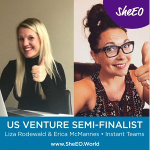 Instant Teams – Selected as SheEO top 25 Company!